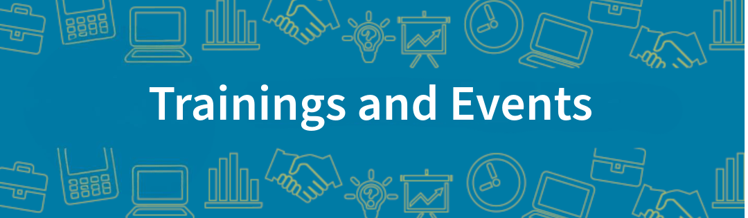 Trainings and Events