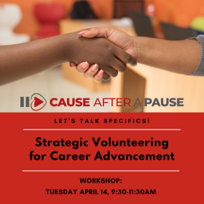 Strategic Volunteering for Nonprofit Career Advancement @ Workbar Burlington